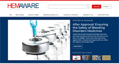 Desktop Screenshot of hemaware.org